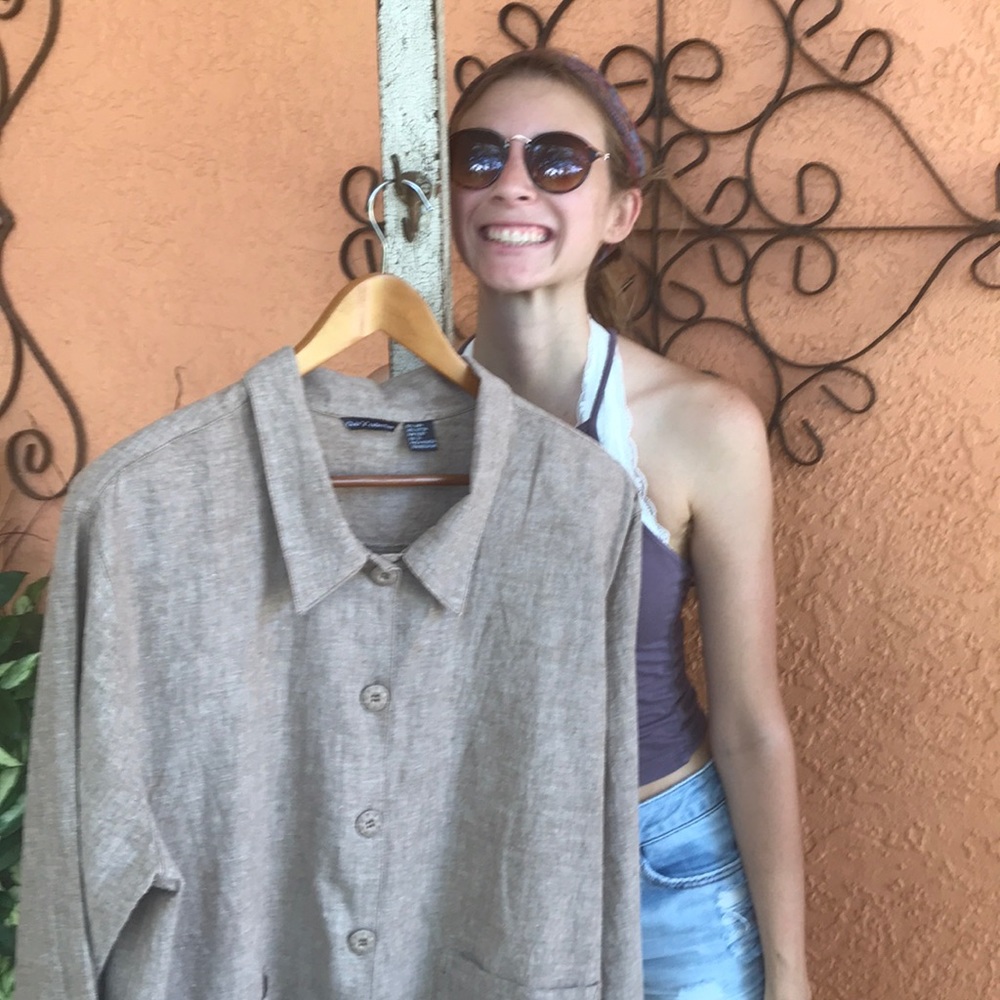 Linen jacket - Picture 5 of 6
